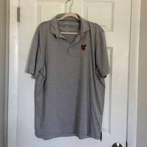 johnnie-O Heather Gray Polo Shirt
